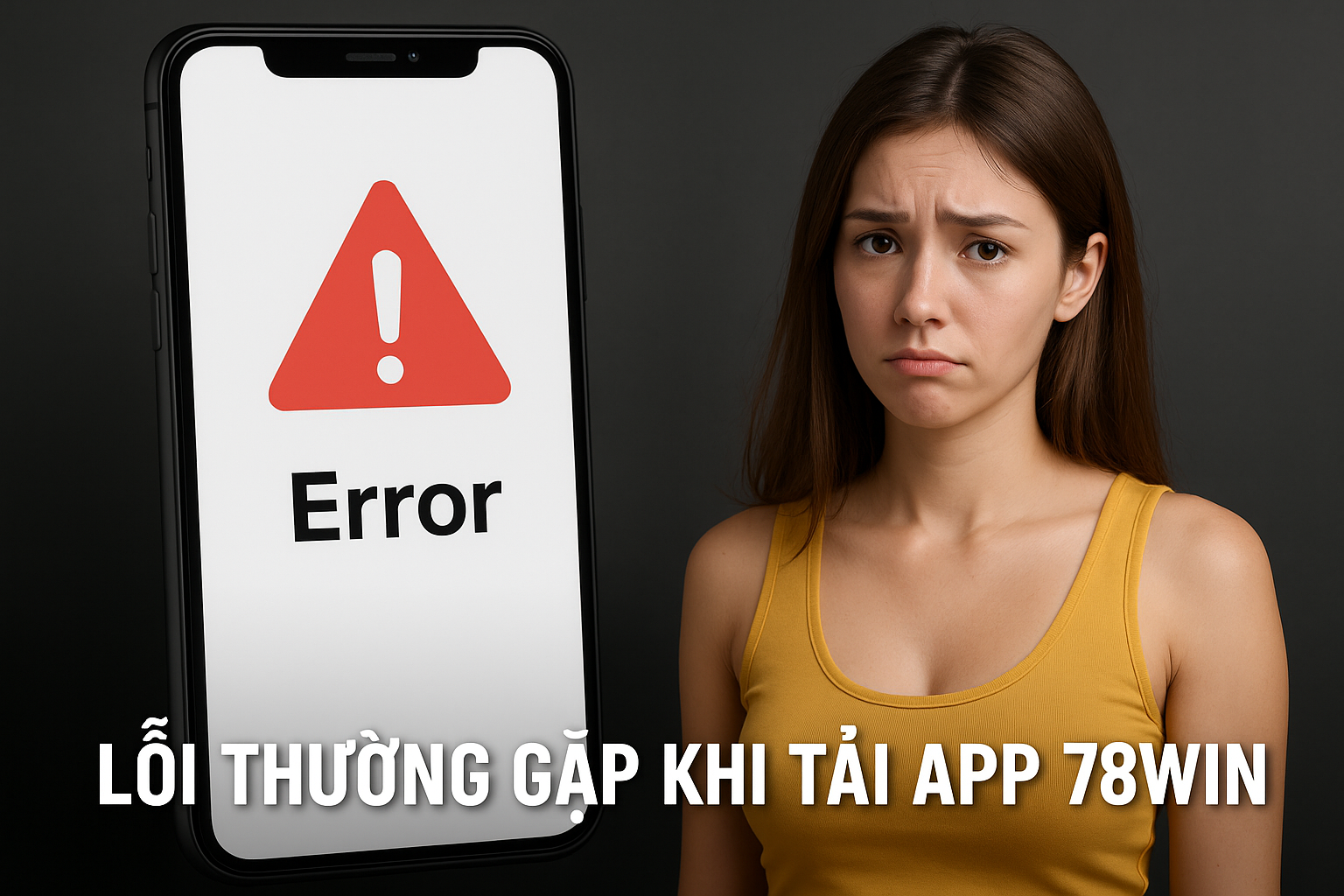 Các lỗi thường gặp khi tải app 78win và cách khắc phục nhanh